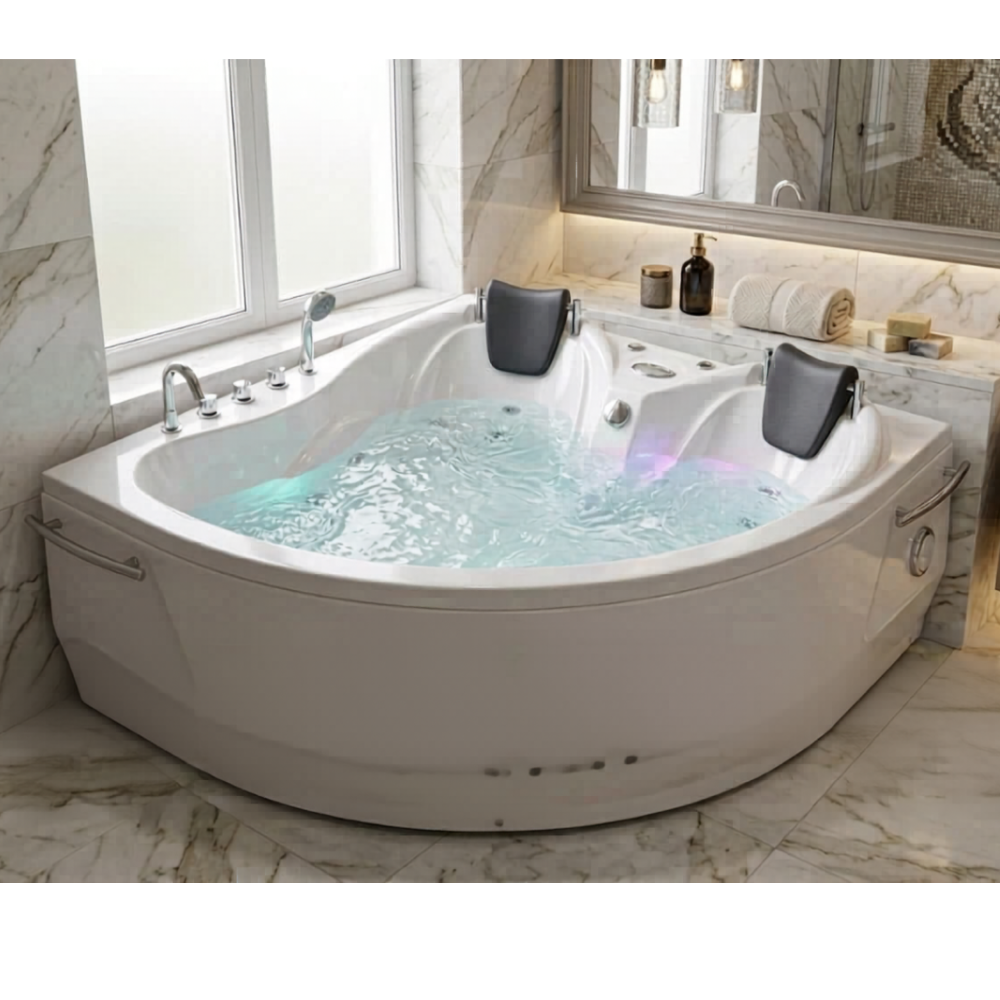 couple jaccuzzi size 160x160x60cm