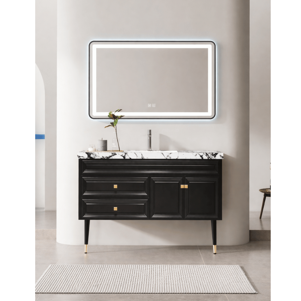 LED mirror cabinet with ceramic (2)