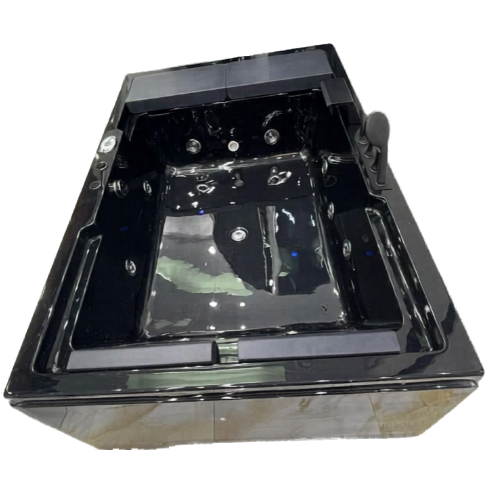 black jaccuzzi 185x120cm