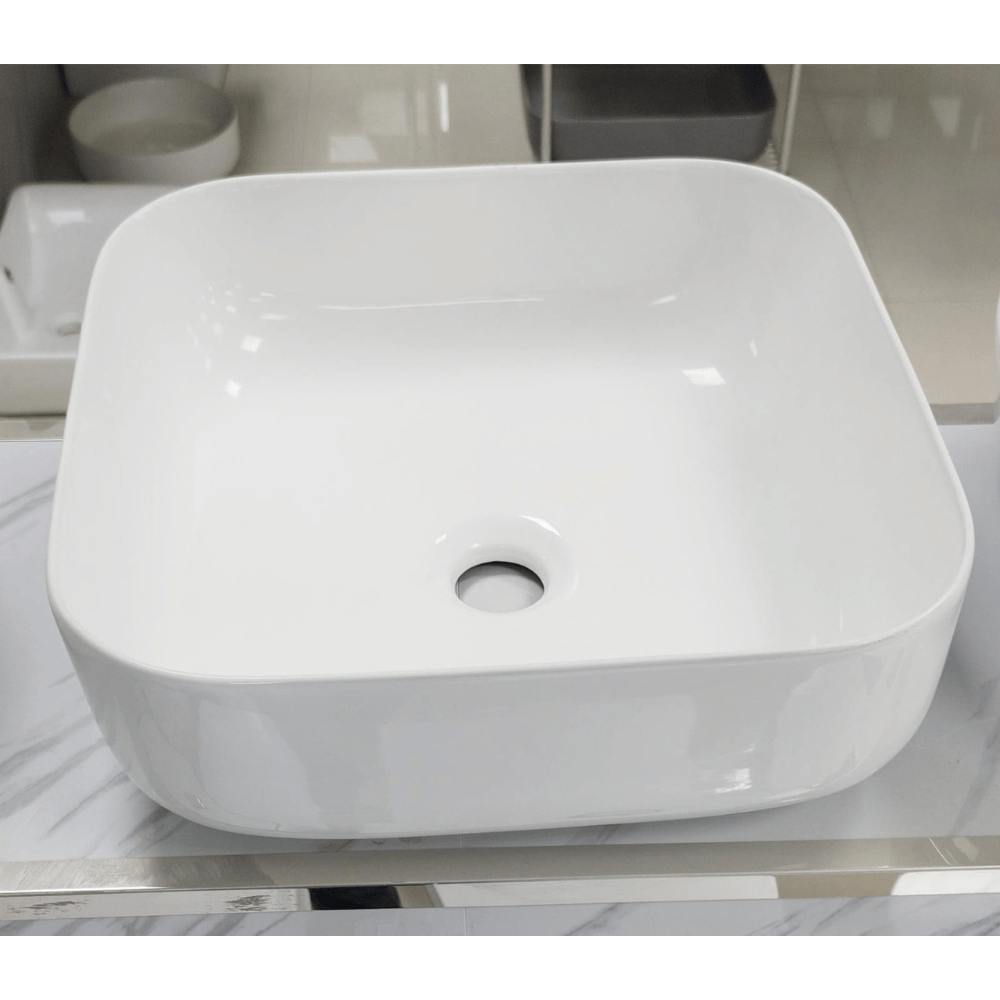 counter top wash basin 38.5x38.5cm