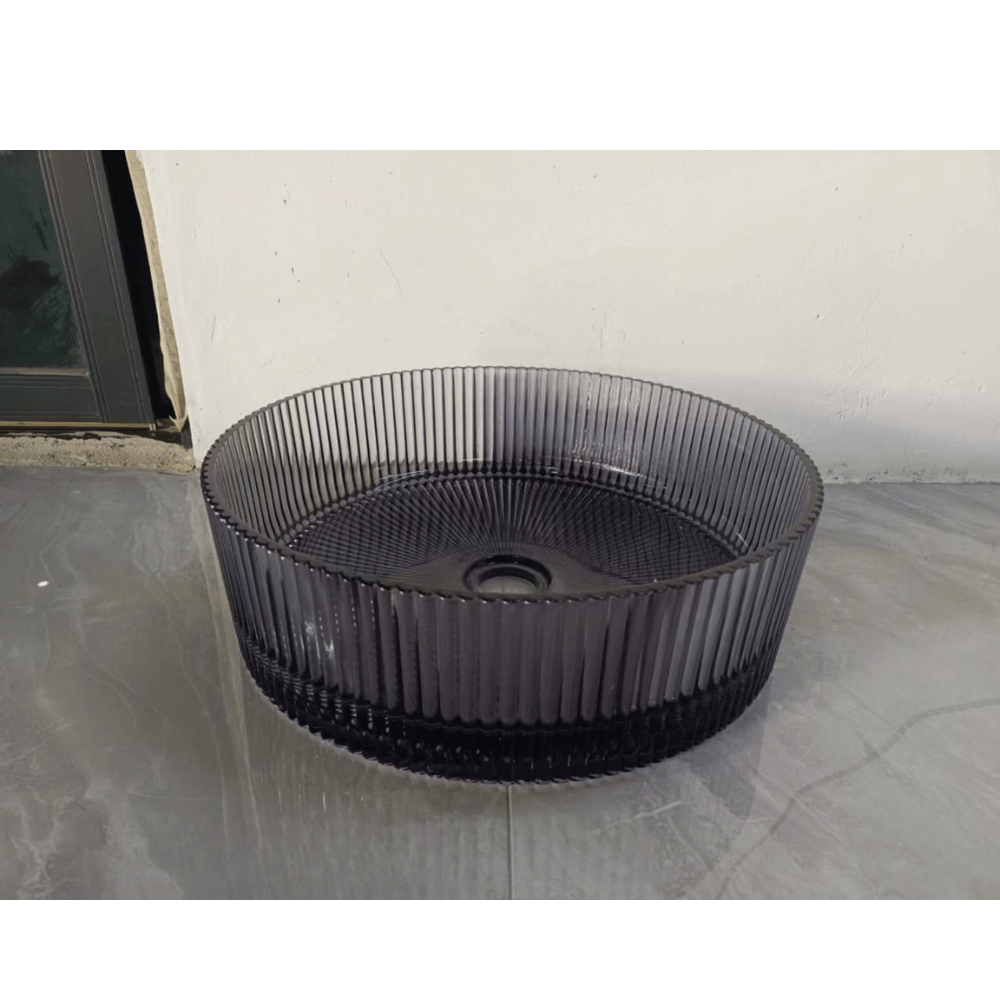 ribbed glass wash basin– (1)
