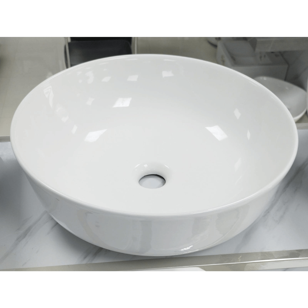 white counter top wash basin