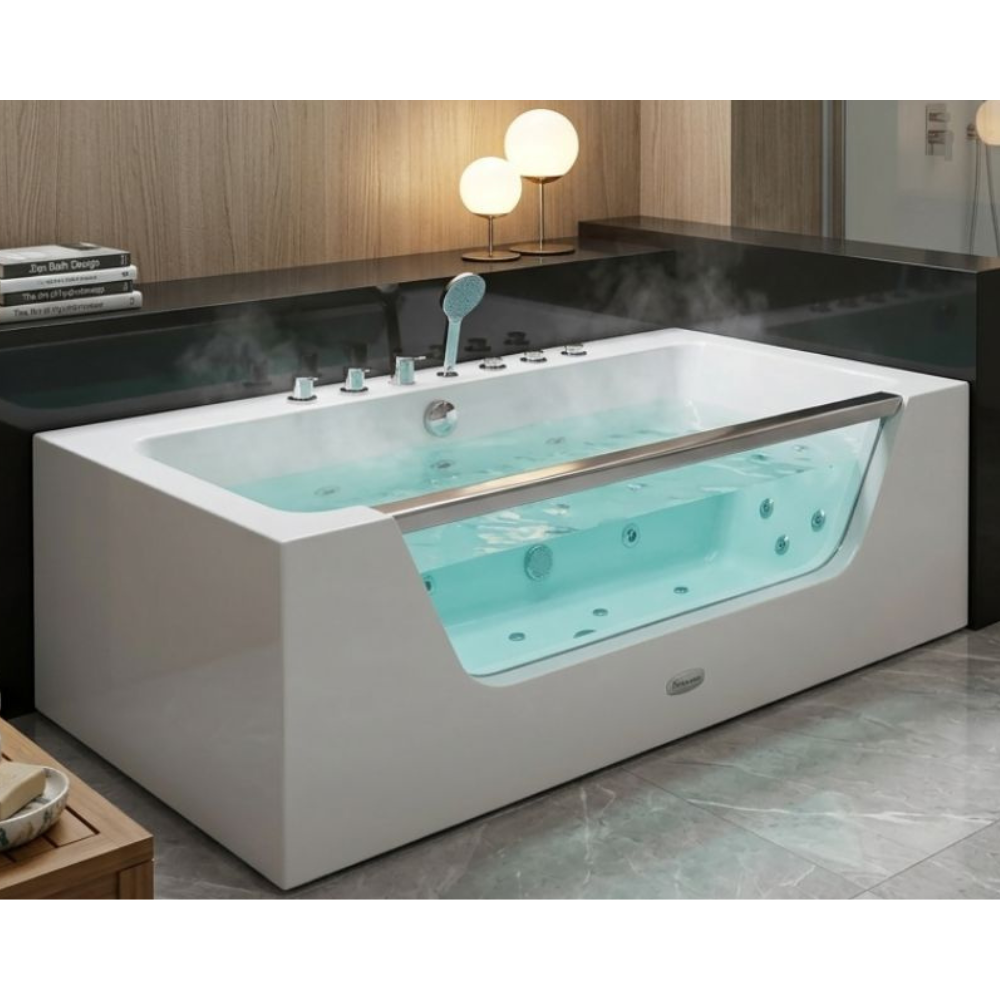 white jaccuzzi size 170x80
