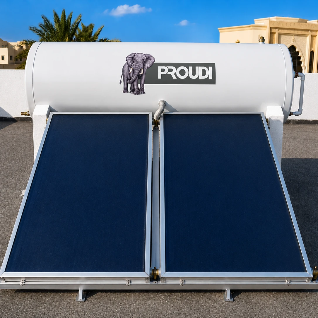 proudi solar water heater